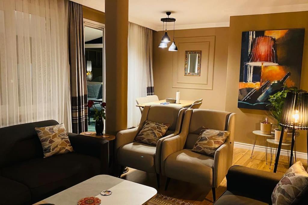 Sisli Osmanbey Taksim Large Terrace, Quietness And Space Apartment Istanbul Bagian luar foto